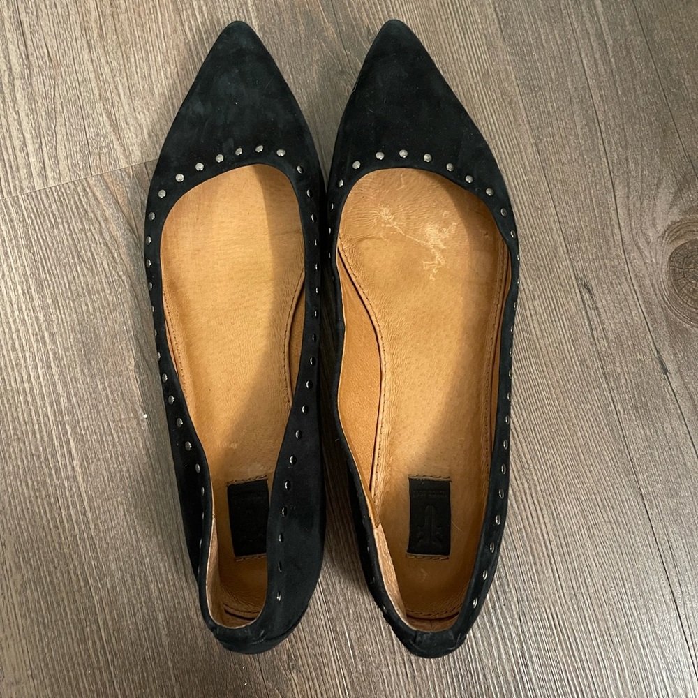 Frye suede flats